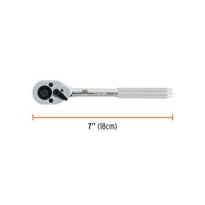 Racha con cuadro de 3/8" y cabeza de pera. - TRUPER
