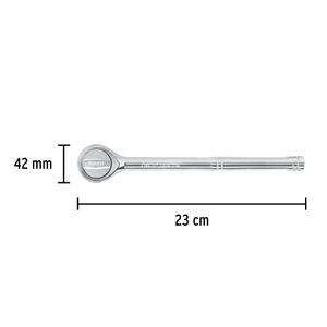 Racha de 1/2" con cabeza redonda. - PRETUL