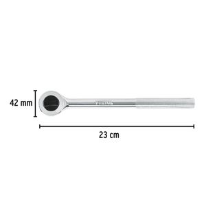 Racha de 1/2" de cabeza redonda con disco. - PRETUL
