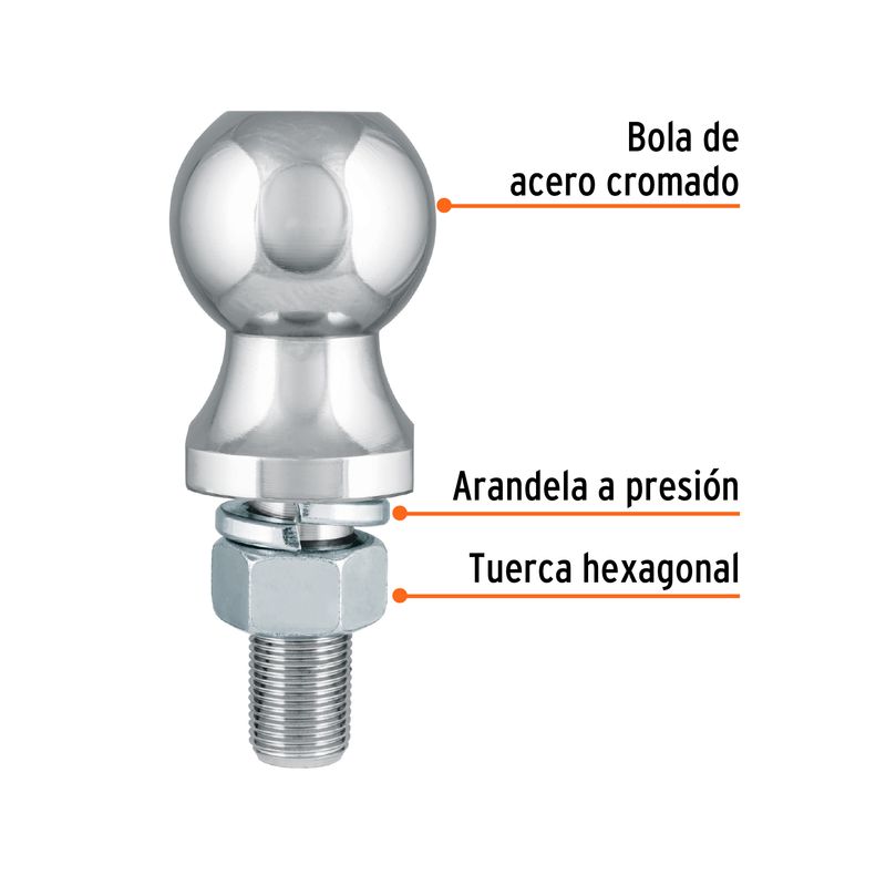 Bola-de-tiro-de-1-7-8--para-remolque-de-autos-hasta-2000LB