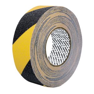Cinta antideslizante bicolor de 50 mm x Rollo de 18 m. - TRUPER