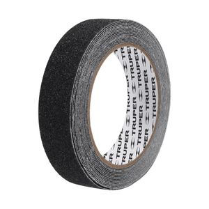 Cinta antideslizante negra de 25 mm x Rollo de 5 m. - TRUPER