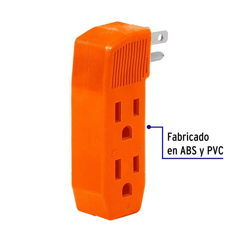 Multicontacto-triple-aterrizado-tipo--F--reforzado