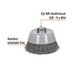 Carda-copa-5--alambre-ondulado-fino-Multi-rosca