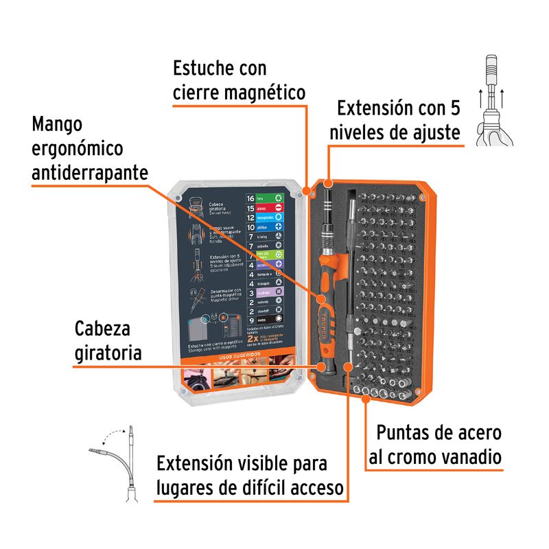 Desarmador-de-precision-con-106-puntas-intercambiables