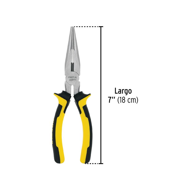 Pinza-de-punta-y-corte-7--mango-Comfort-Grip