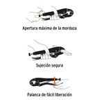 Pinza-de-presion-10--mordaza-curva-mango-de-vinil