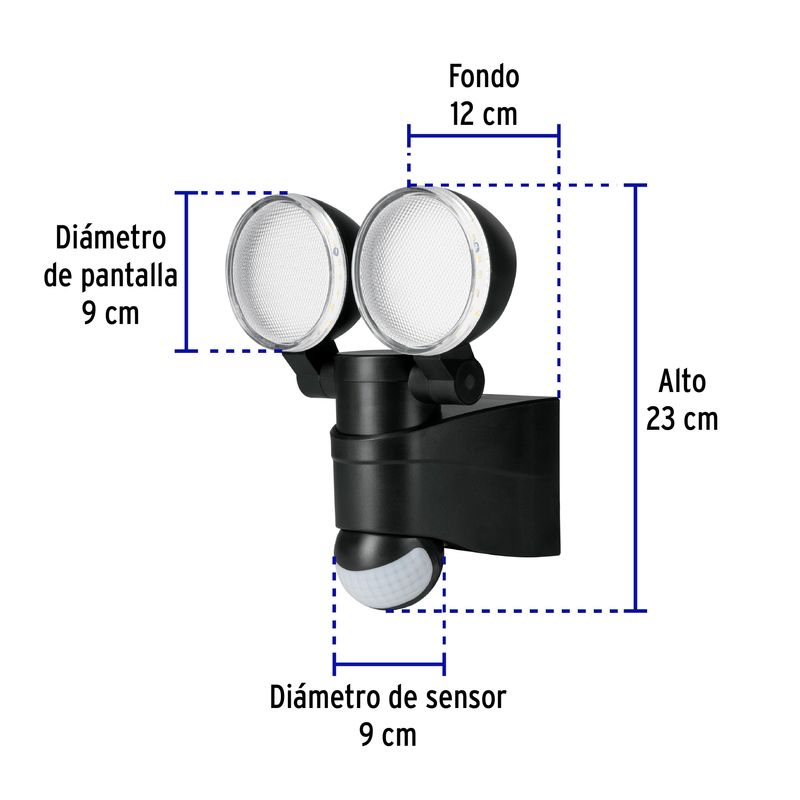Arbotante-LED-12-W-negro-con-sensor-de-movimiento