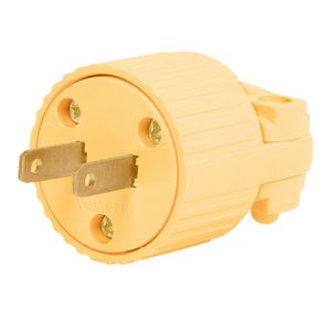 Clavija industrial plástica polarizada - VOLTECK