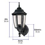 Arbotante-tipo-farol-soportado-negro-lampara-no-incluida