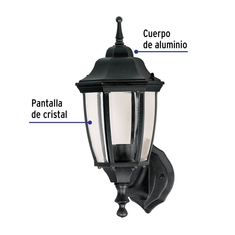 Arbotante-tipo-farol-soportado-negro-lampara-no-incluida
