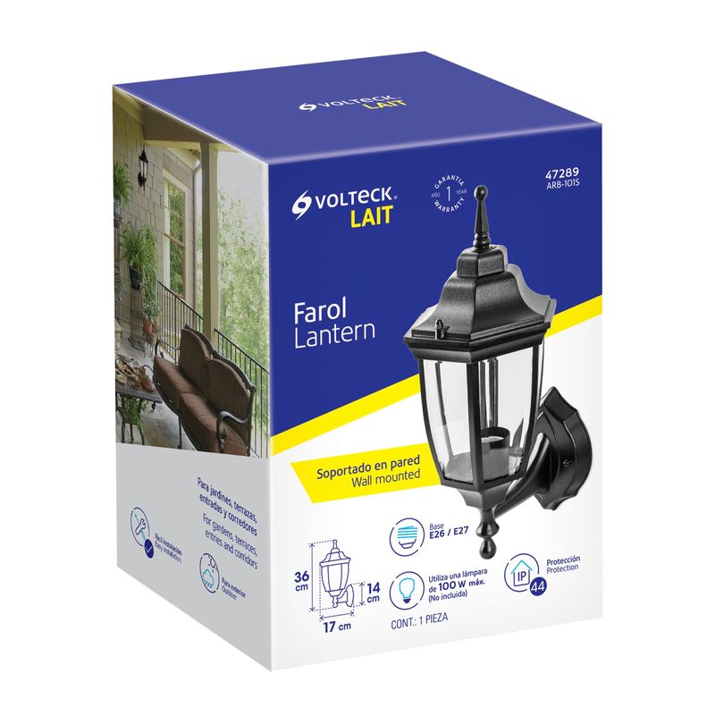 Arbotante-tipo-farol-soportado-negro-lampara-no-incluida