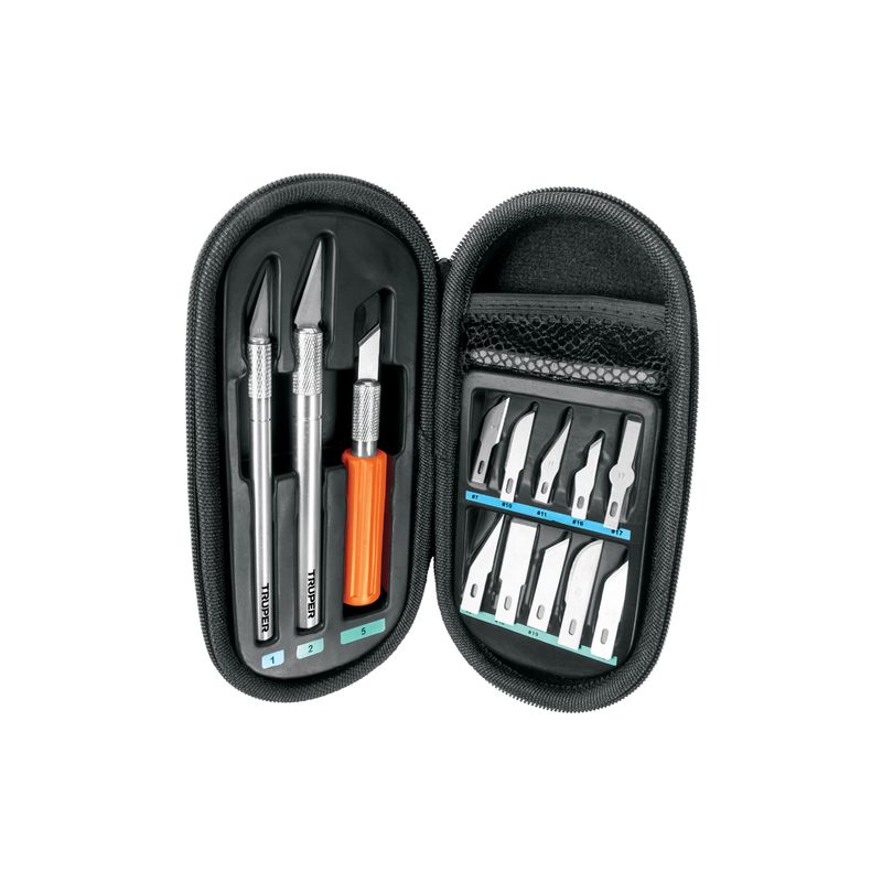 Juego-de-exactos-Hobby-con-11-piezas-en-estuche