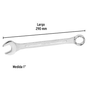 Llave mixta de 1". - PRETUL