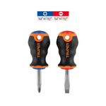 Duo-de-desarmadores-1-4--x-1-1-2--mango-Comfort-Grip