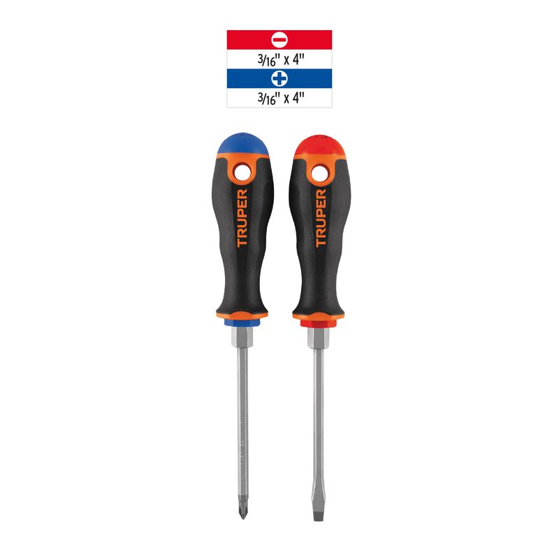 Duo-de-desarmadores-3-16--x-4--mango-Comfort-Grip