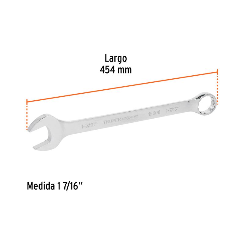 Llave-mixta-extralarga-de-acabado-pulido-de-1-7-16-.