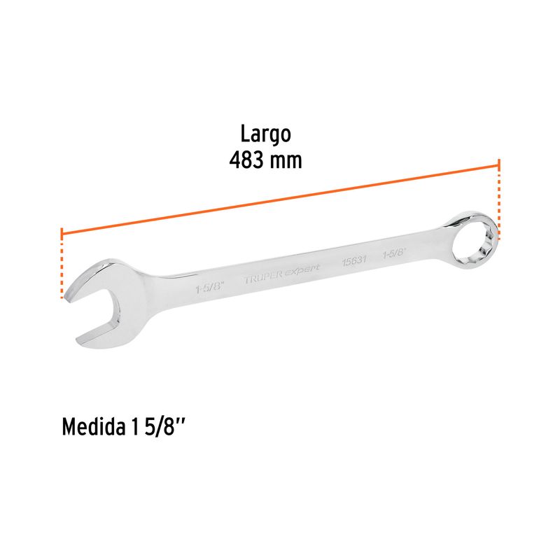 Llave-mixta-extralarga-de-acabado-pulido-de-1-5-8-.