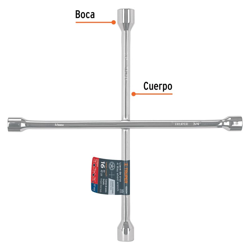 Llave-de-ruedas-en-cruz-pulida-y-cromada-de-16-.