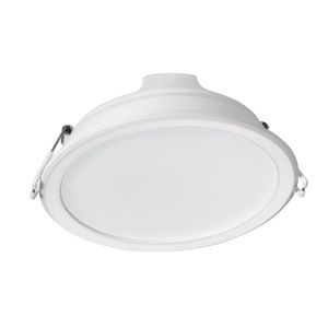 Luminario empotrado redondo de LED 12 W luz de día - VOLTECK