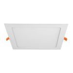 Luminario-ultra-delgado-LED-18W-empotrar-cuadrado-luz-calida