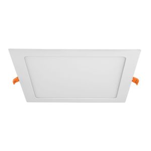 Luminario ultra delgado LED 18W empotrar cuadrado luz cálida - VOLTECK