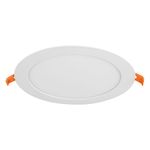 Luminario-ultra-delgado-LED-12-W-empotrar-redondo-luz-calida