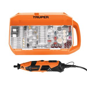 Motortool de 150W, 36000rpm y 201 accesorios - TRUPER