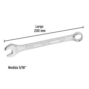 Llave mixta de 5/8". - PRETUL