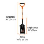 Pala-escarraman-T-2000-puño-doble--Y-