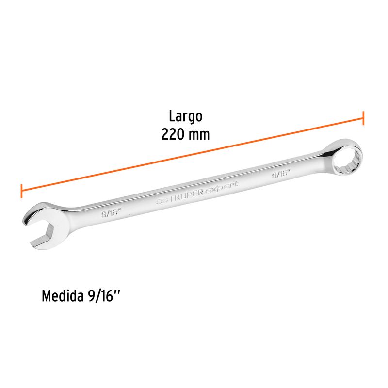 Llave-mixta-extralarga-de-acabado-pulido-de-9-16-.