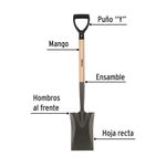 Pala-escarraman-mango-madera-puño--Y-