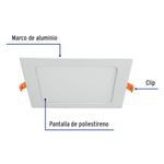 Luminario-ultra-delgado-LED-12W-empotrar-cuadrado-luz-calida