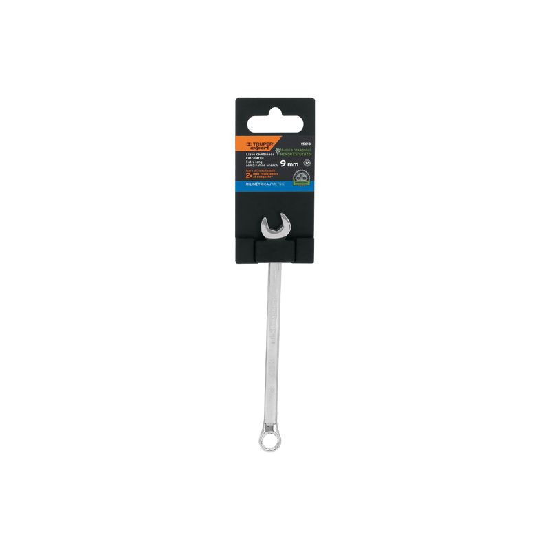 Llave-mixta-extralarga-de-acabado-pulido-de-9-mm.