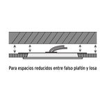 Luminario-ultra-delgado-LED-18W-empotrar-cuadrado-luz-calida