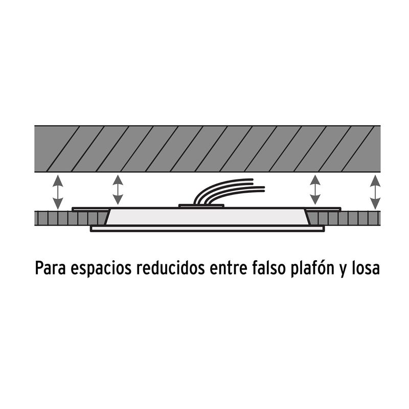 Luminario-ultra-delgado-LED-18W-empotrar-cuadrado-luz-calida