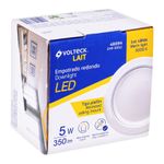 Luminario-LED-empotrado-redondo-de-5-W-luz-calida