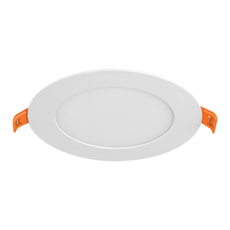 Luminario-ultra-delgado-LED-6-W-empotrar-redondo-luz-calida
