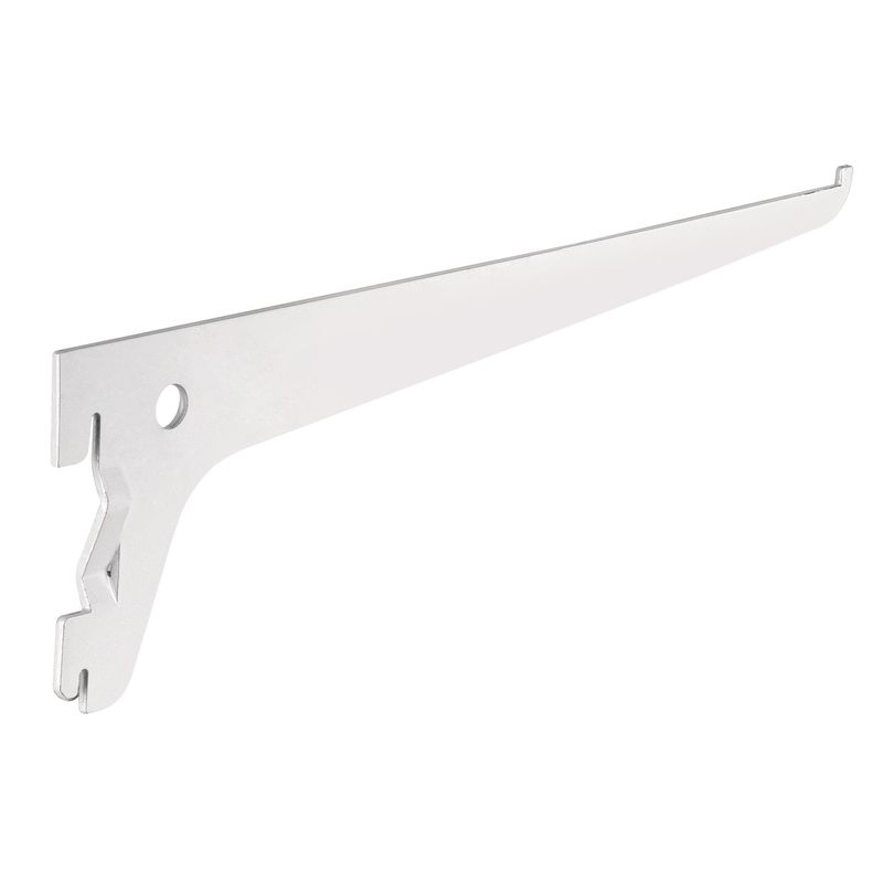 Mensula-plana-blanca-para-cremallera-sencilla-25cm