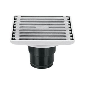 Resumidero cuadrado de acero inoxidable 4" x 4" - FOSET