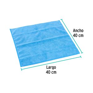 Paño de microfibra de 40 x 40 cm. - KLINTEK