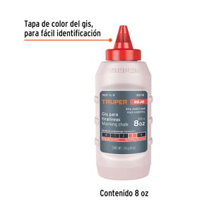Repuesto para tiza líneas rojo - TRUPER