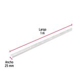 Cremallera-doble-blanca-para-mensulas-planas-1m