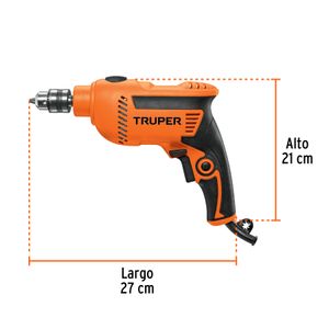 Taladro de 3/8" y 600W para uso profesional - TRUPER