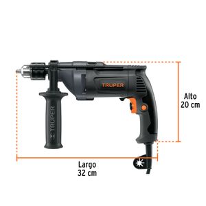 Taladro de 1/2" y 800W para uso industrial - TRUPER