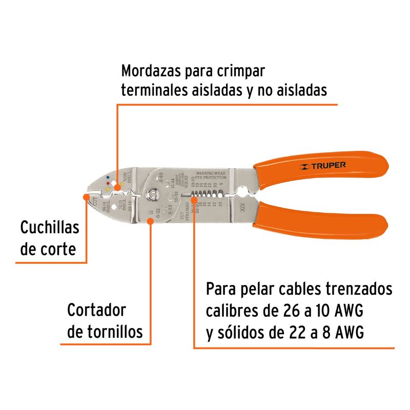 Pinza-9--pela-cables-26-a-10-AWG