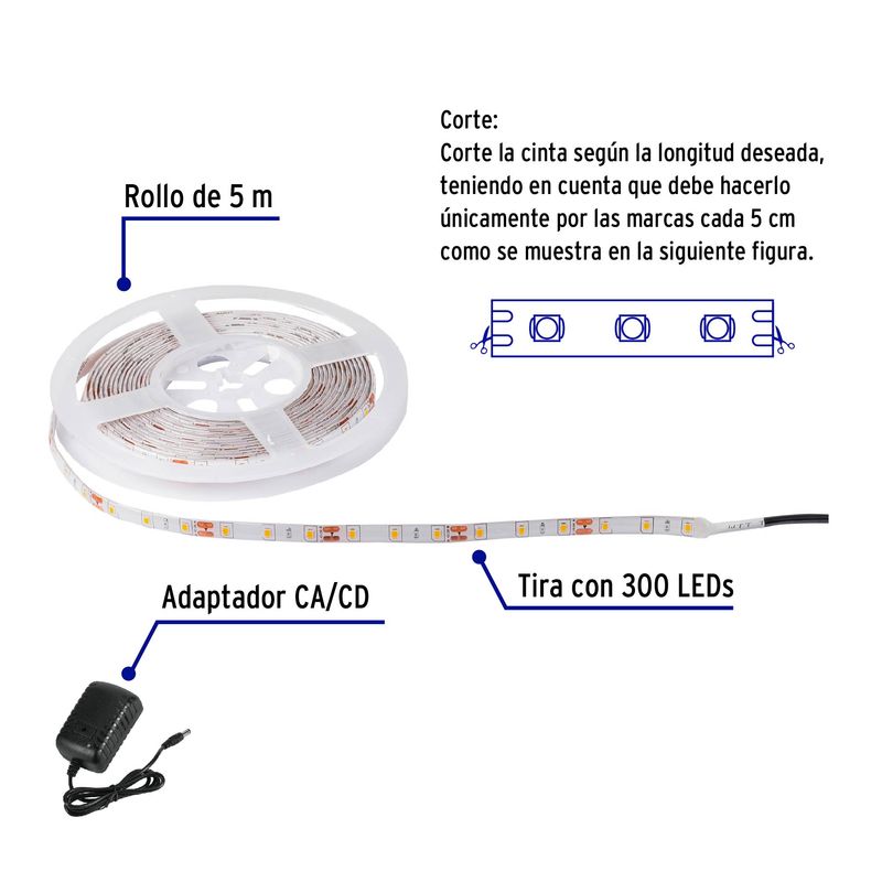 Tira-de-LED-de-5-m-18-W-para-interior-y-exterior-luz-calida