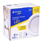 Luminario-LED-empotrado-redondo-de-6-W-luz-calida