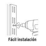 Cremallera-doble-blanca-para-mensulas-planas-1m