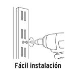 Cremallera-doble-blanca-para-mensulas-planas-1.5m